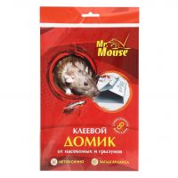 Миниатюра: Клеевая ловушка от грызунов и насекомых 2шт 13*20см Домик Mr.Mouse