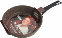 Миниатюра: Сковорода ал. а/п покр. 28см литая Шоколад Маруся