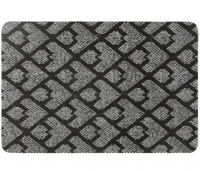Миниатюра: Коврик Fusion 40х60 см, на клеевой подложке,серый/черный , SUNSTEP