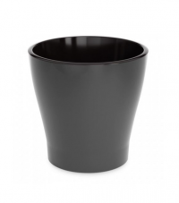 Миниатюра: Горшок-Кашпо д/цветов Лея 5л двойной (с автополивом)(графитовый)