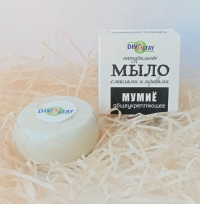 Миниатюра: Мыло ручной работы в коробке Мумиё общеукрепляющее 95г