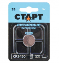 Миниатюра: Батарейка литиевая СТАРТ CR2450 - BL1