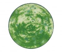 Миниатюра: Тарелка RAK Porcelain Peppery круглая плоская 18 см, зеленый цвет