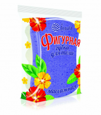 Миниатюра: Мочалка д/тела фигурная массажная Insula (Русалочка)