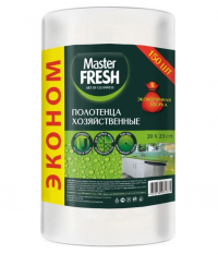 Миниатюра: Полотенце универсальные в рулоне (20*23см) Master FRESH 150шт/спанлейс/12