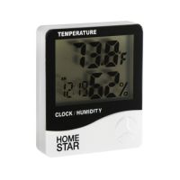Миниатюра: Часы,будильник,термометр-гигрометр цифровой HOMESTAR HS-0108