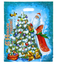 Миниатюра: Пакет прор. ПВД 40*47/45 мкм Мороз Иванович