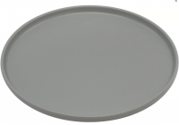 Миниатюра: Тарелка обеденная 27см Соло,агатовый серый (фарфор)