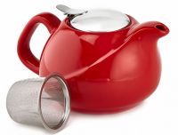 Миниатюра: Заварочный чайник с фильтром : 800мл., красный