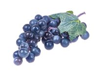 Миниатюра: Бутафория гроздь винограда 60ягод, черная, пласт