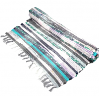 Миниатюра: Коврик тканный 60х250см Tratti хлопковый цветной Blabar