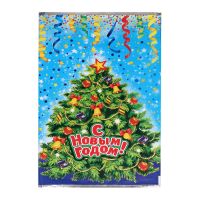 Миниатюра: Пакет подарочный новогодний, 30*50 см, С Наступающим Вас!